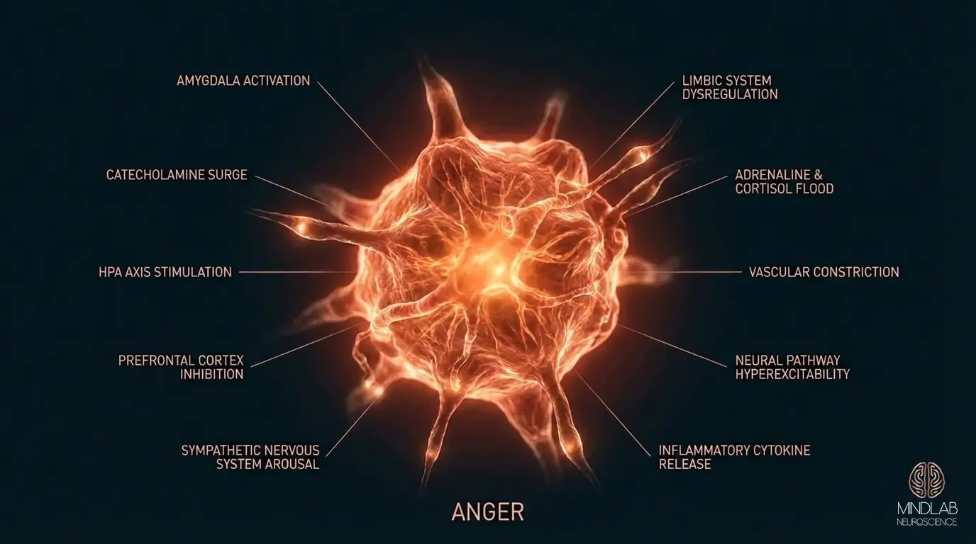 Anger neural diagram