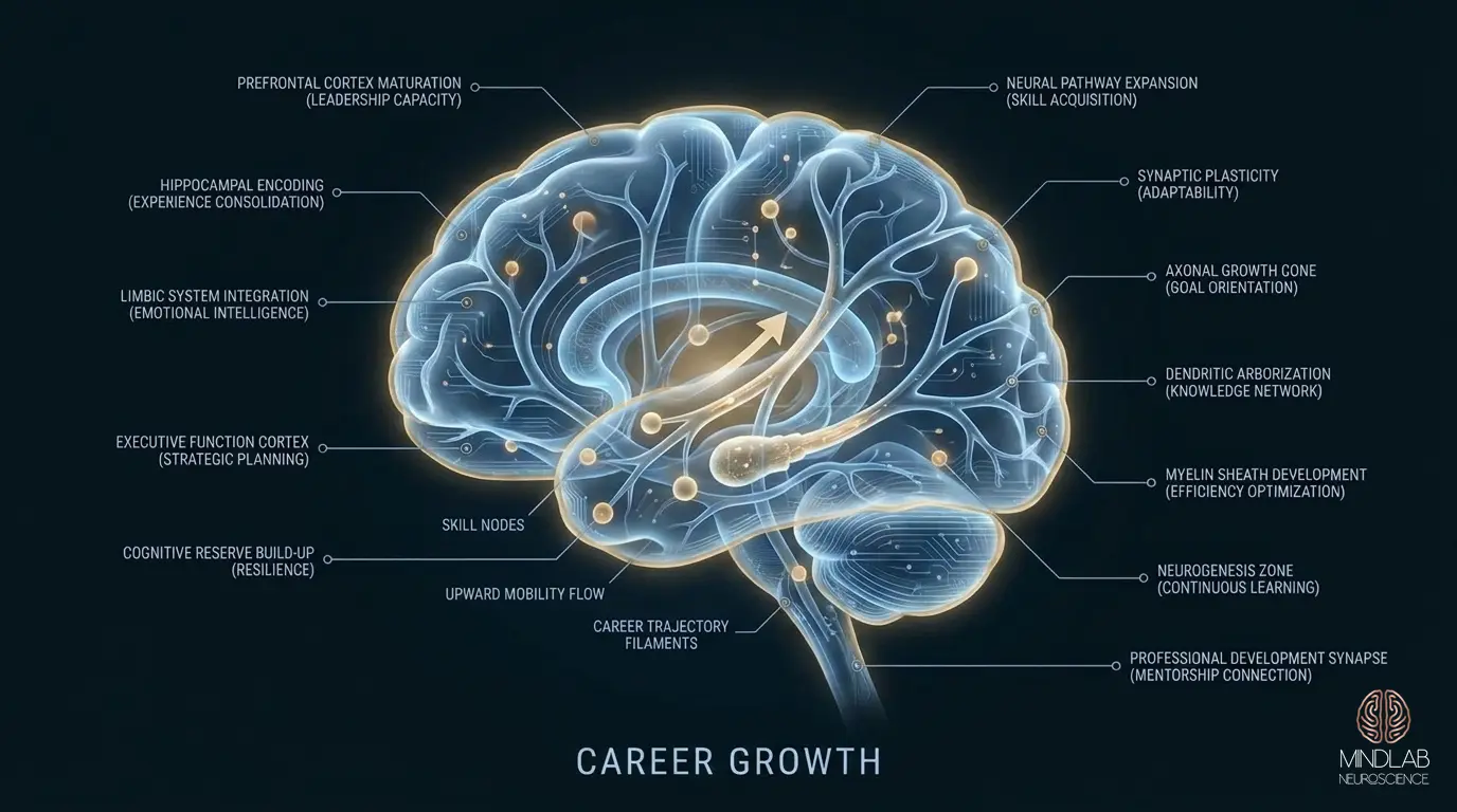 Career Growth neural diagram