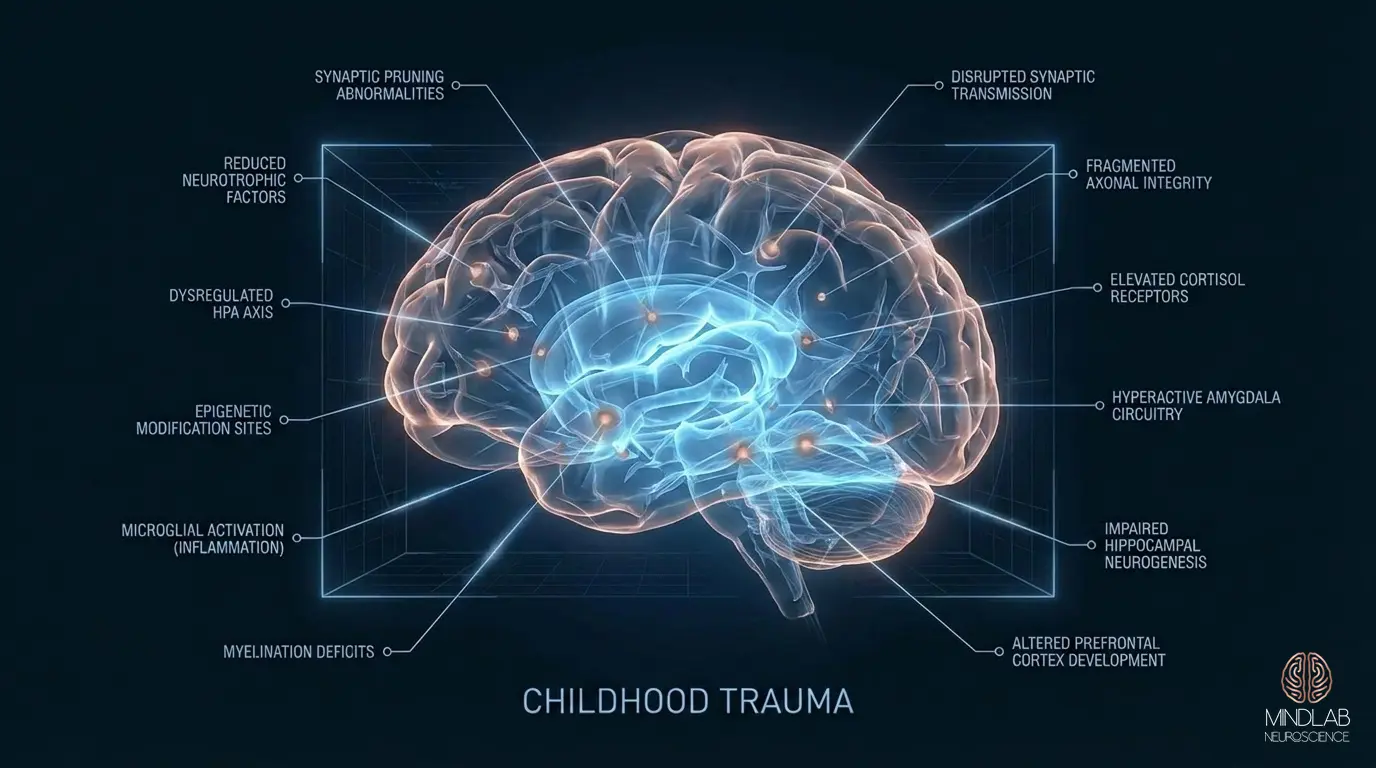 Childhood Trauma neural diagram