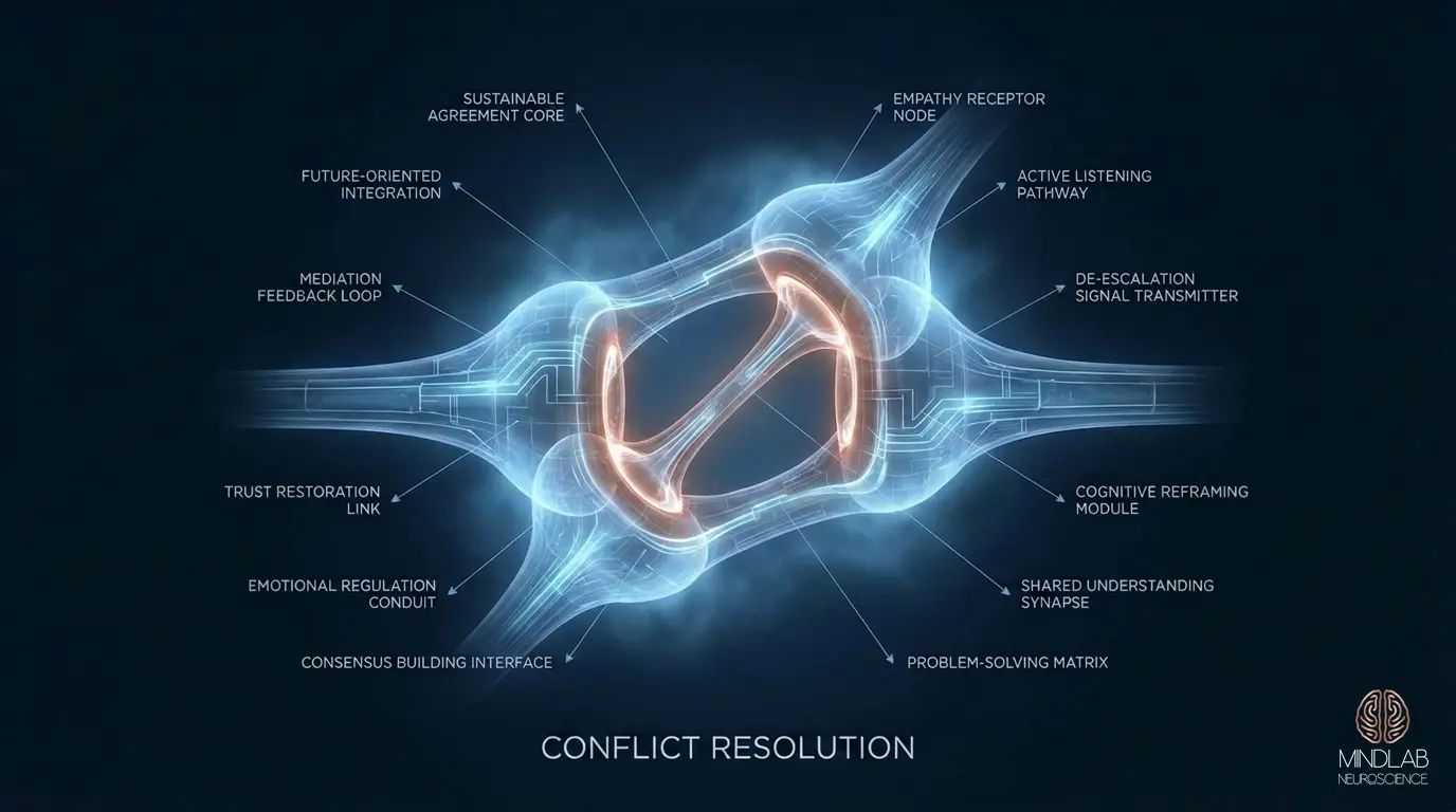 Conflict Resolution neural diagram