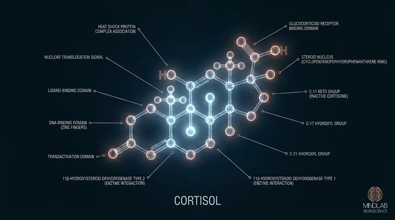 Cortisol neural diagram