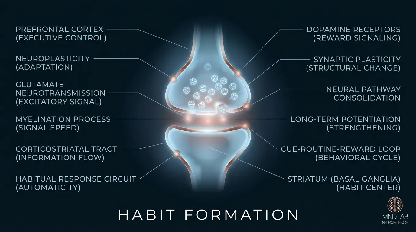 Habit Formation neural diagram
