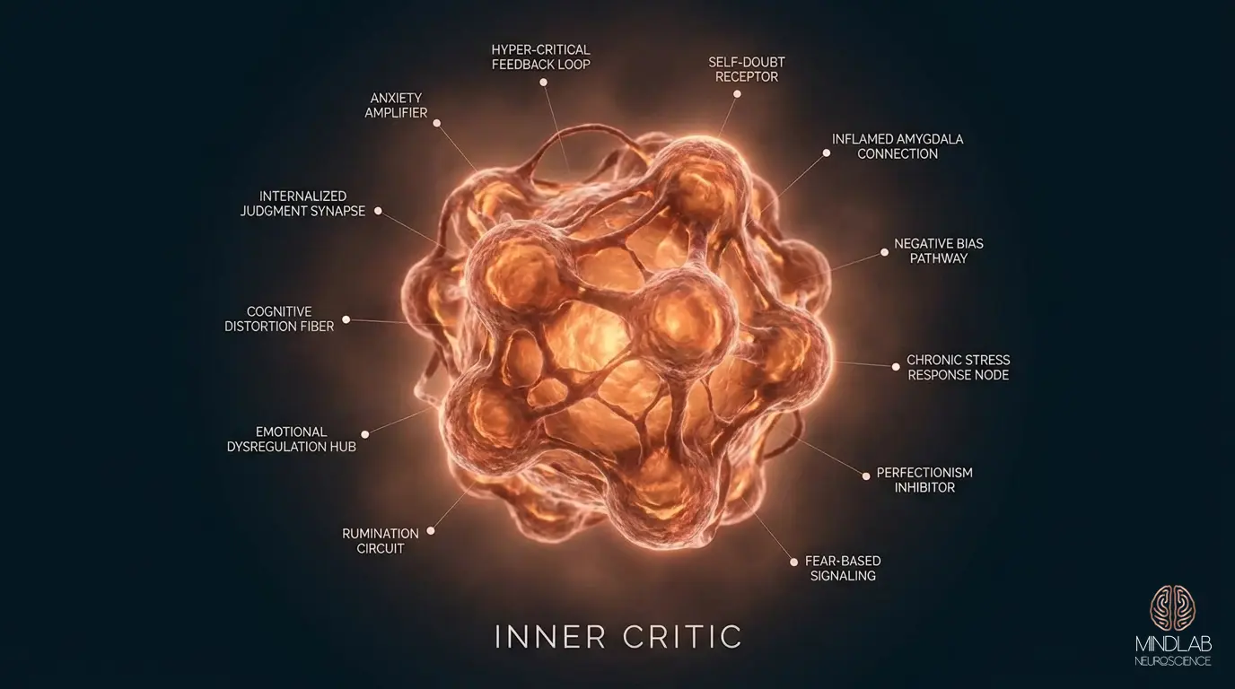 Inner Critic neural diagram
