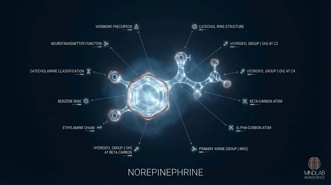 Norepinephrine neural diagram