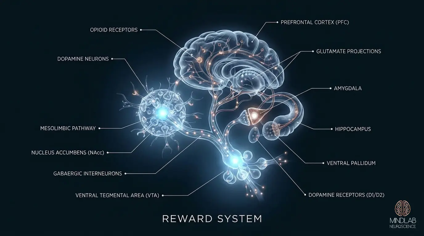 Reward System neural diagram