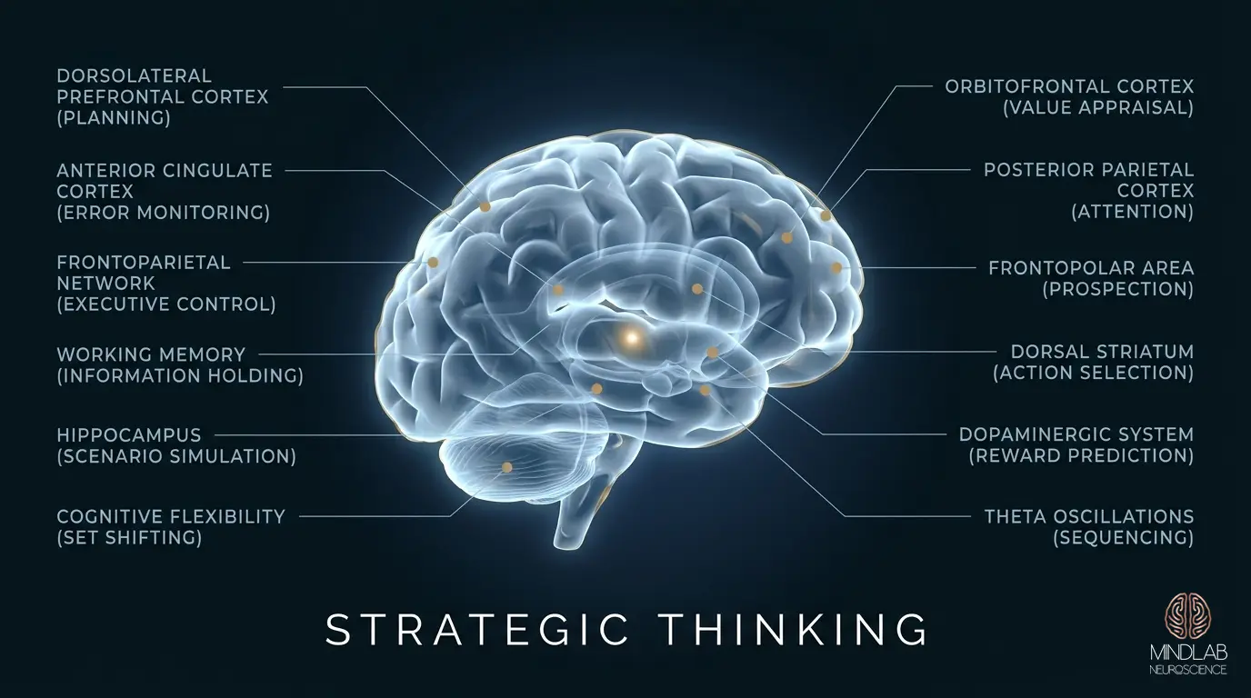 Strategic Thinking neural diagram
