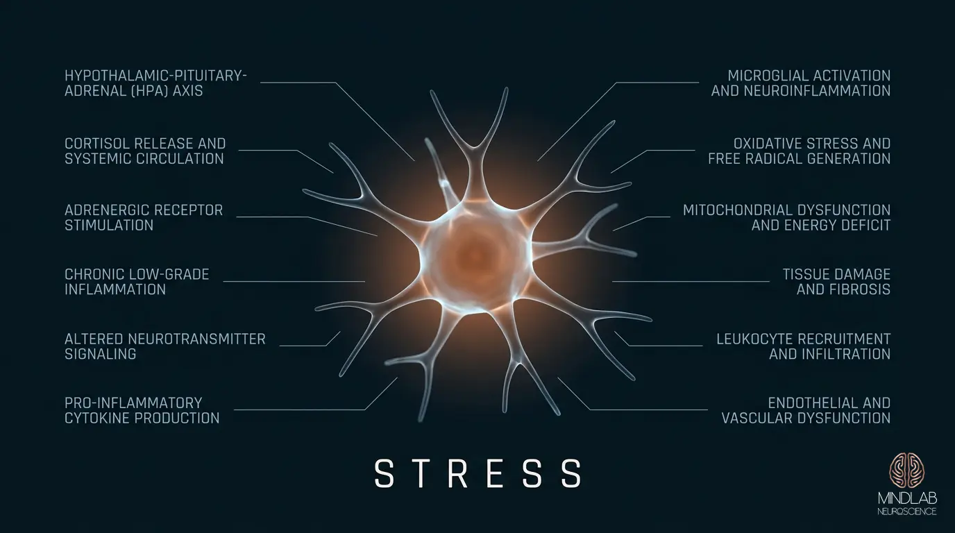 Stress neural diagram