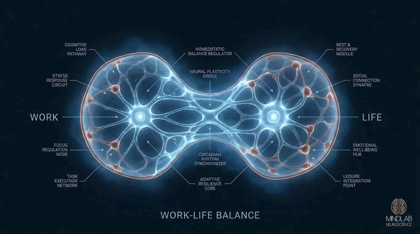 Work-Life Balance neural diagram