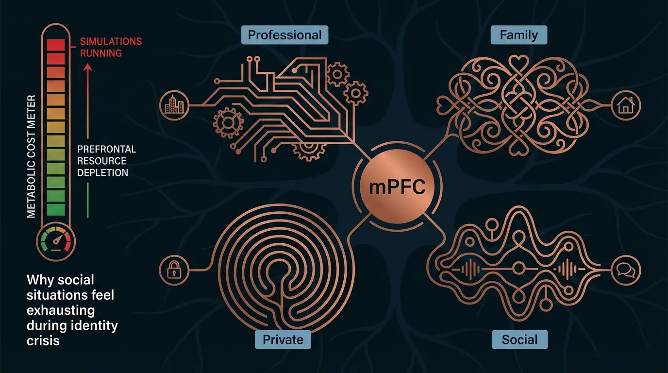 Infographic — the neuroscience of self-identity crisis