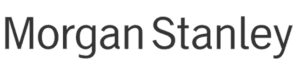 Morgan Stanley logo — MindLAB Neuroscience success story featuring executive presence and leadership through neuroplasticity training