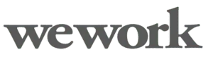 WeWork logo — MindLAB Neuroscience success story featuring negotiation and leadership resilience through neuroplasticity