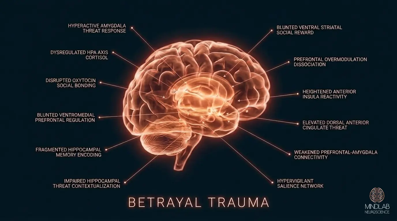Betrayal Trauma neural diagram