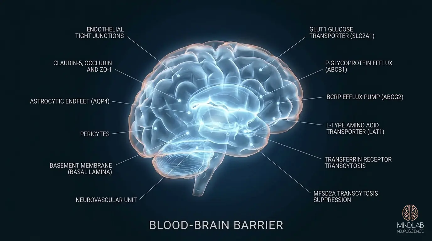 Blood-Brain Barrier neural diagram