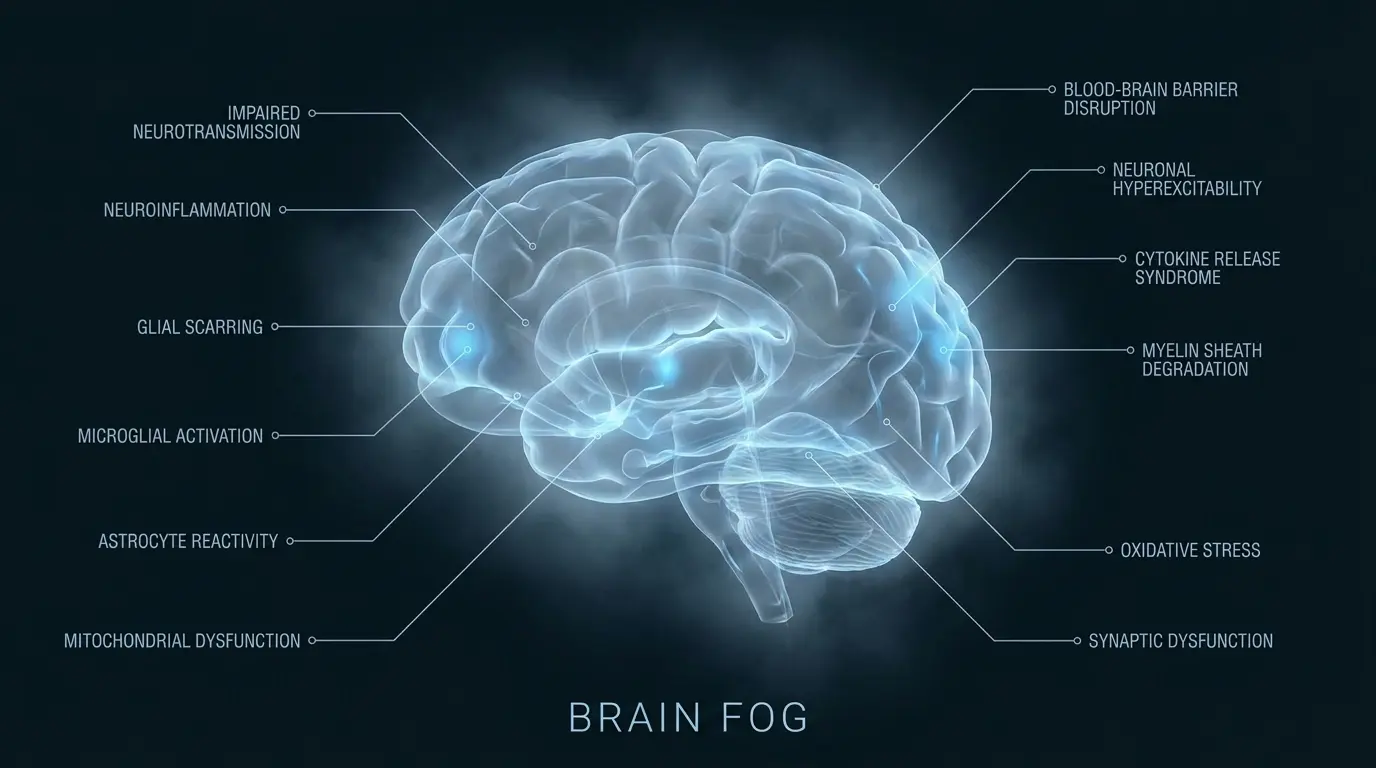Brain Fog neural diagram