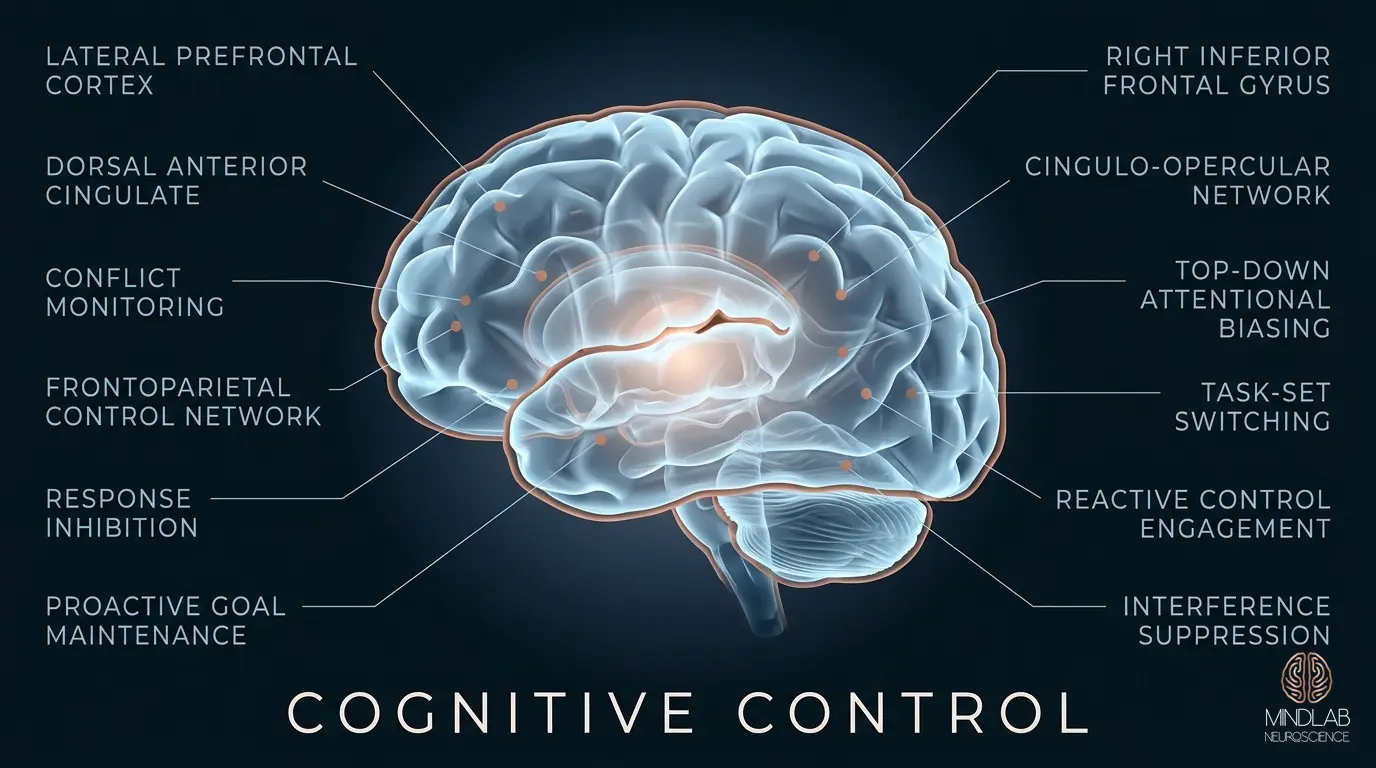 Cognitive Control neural diagram
