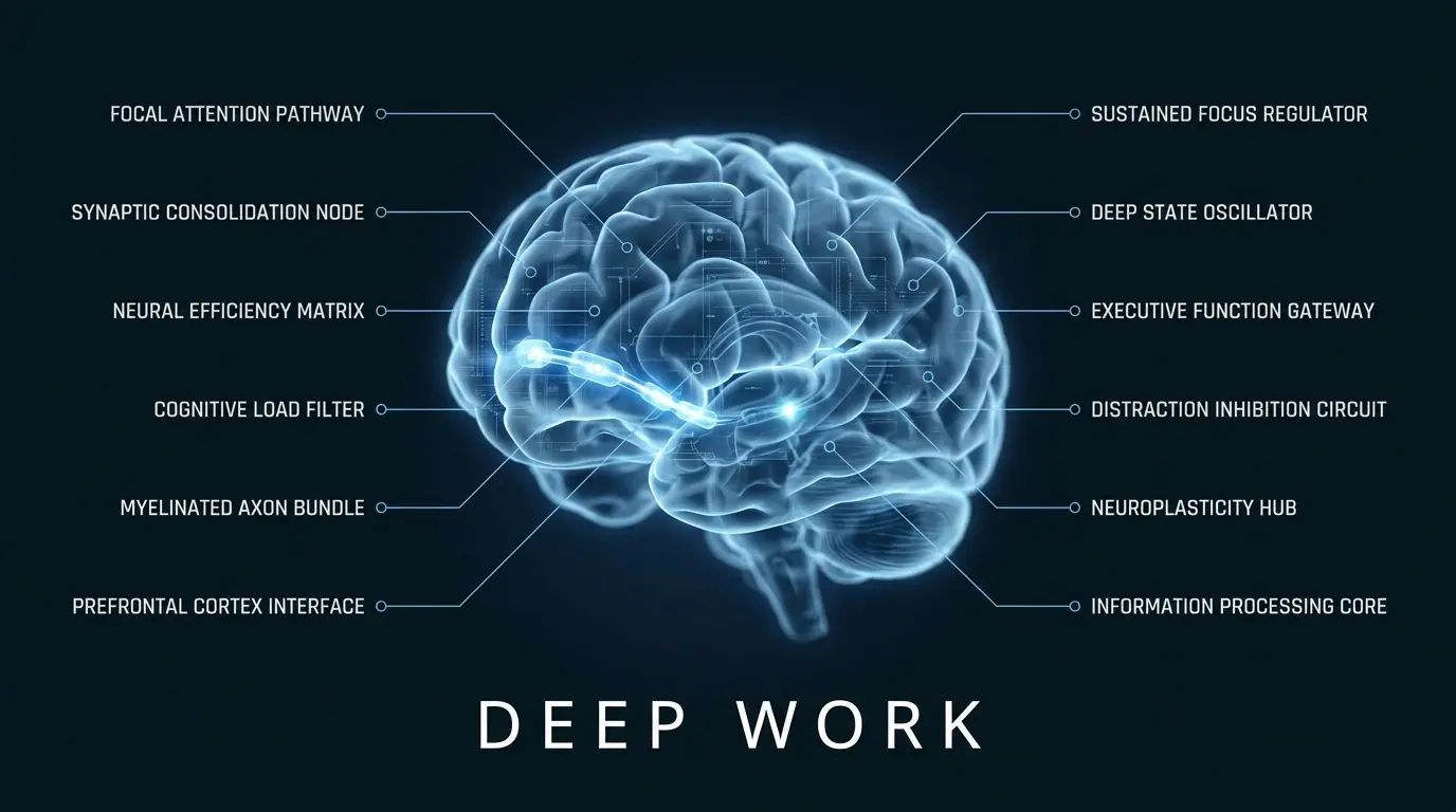 Deep Work neural diagram