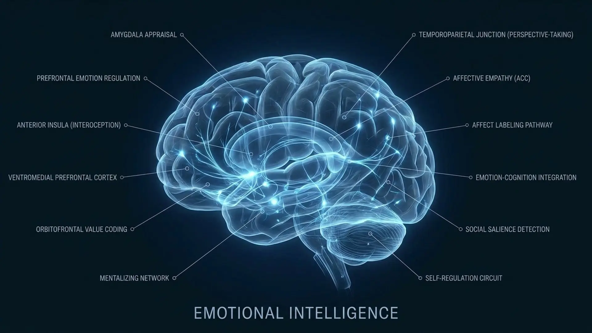 Emotional Intelligence neural diagram