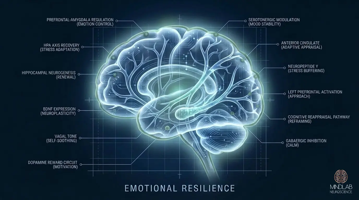 Emotional Resilience neural diagram