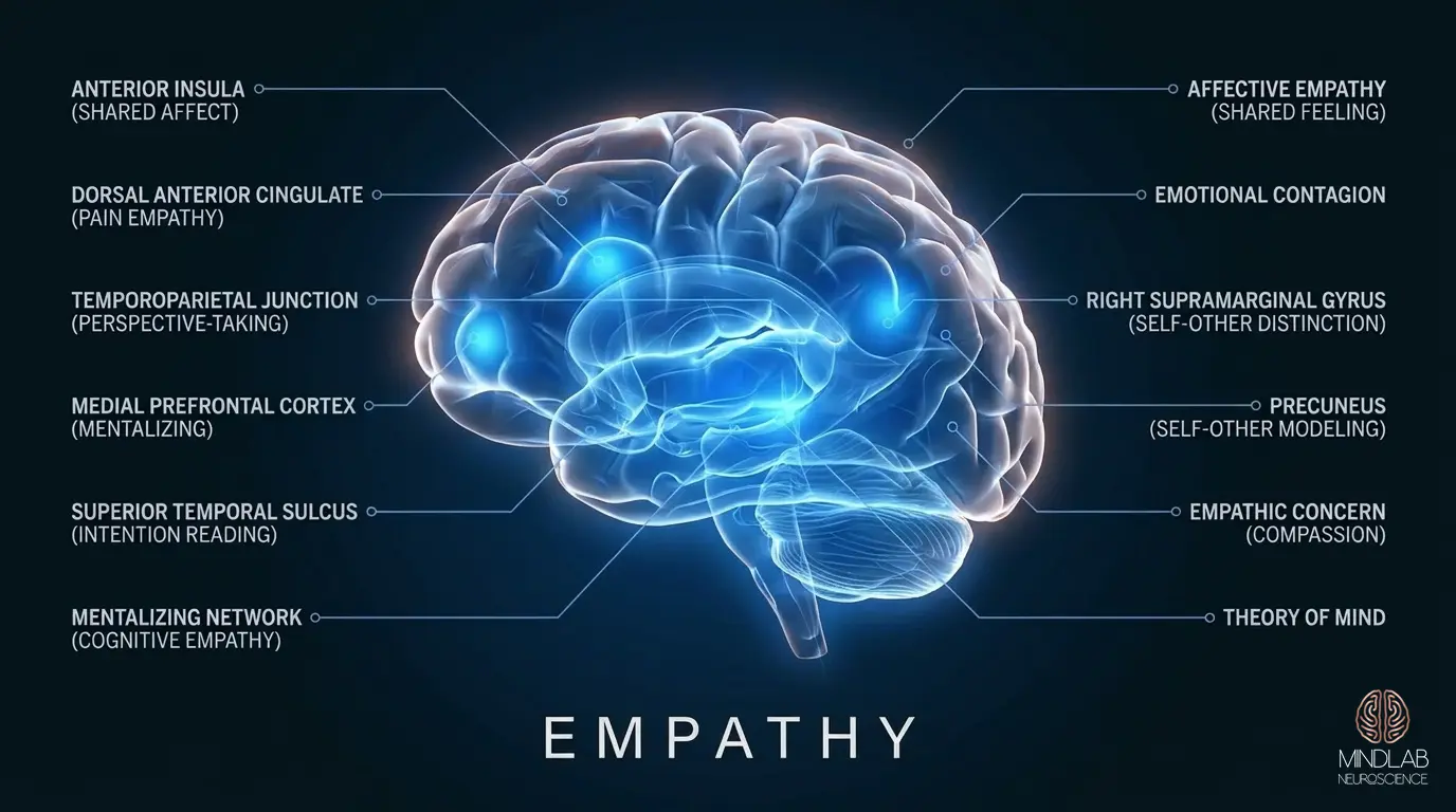 Empathy neural diagram