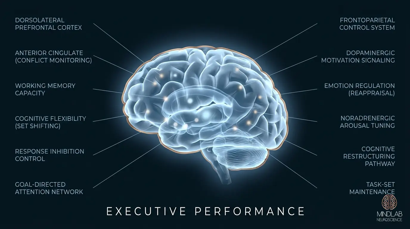 Executive Performance neural diagram