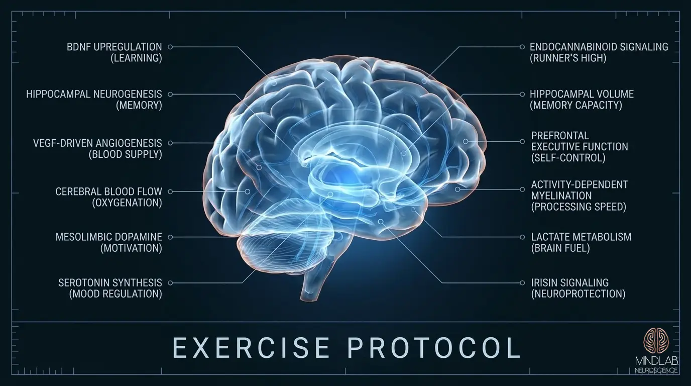Exercise Protocol neural diagram