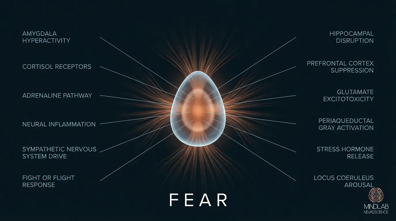 Fear neural diagram
