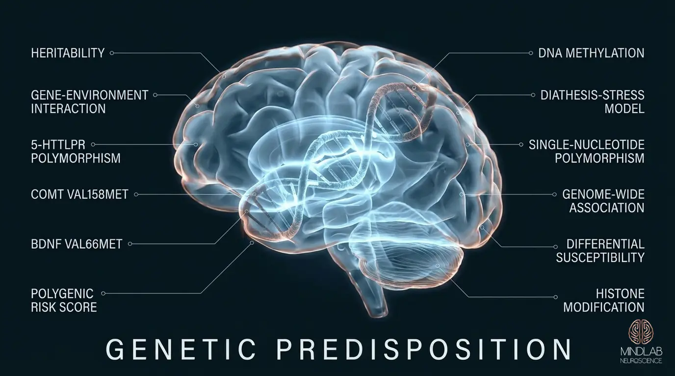 Genetic Predisposition neural diagram