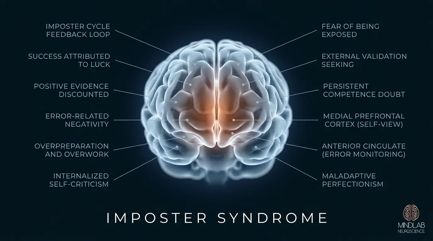 Imposter Syndrome neural diagram