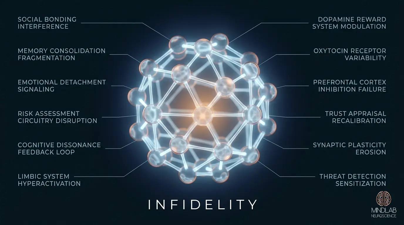 Infidelity neural diagram