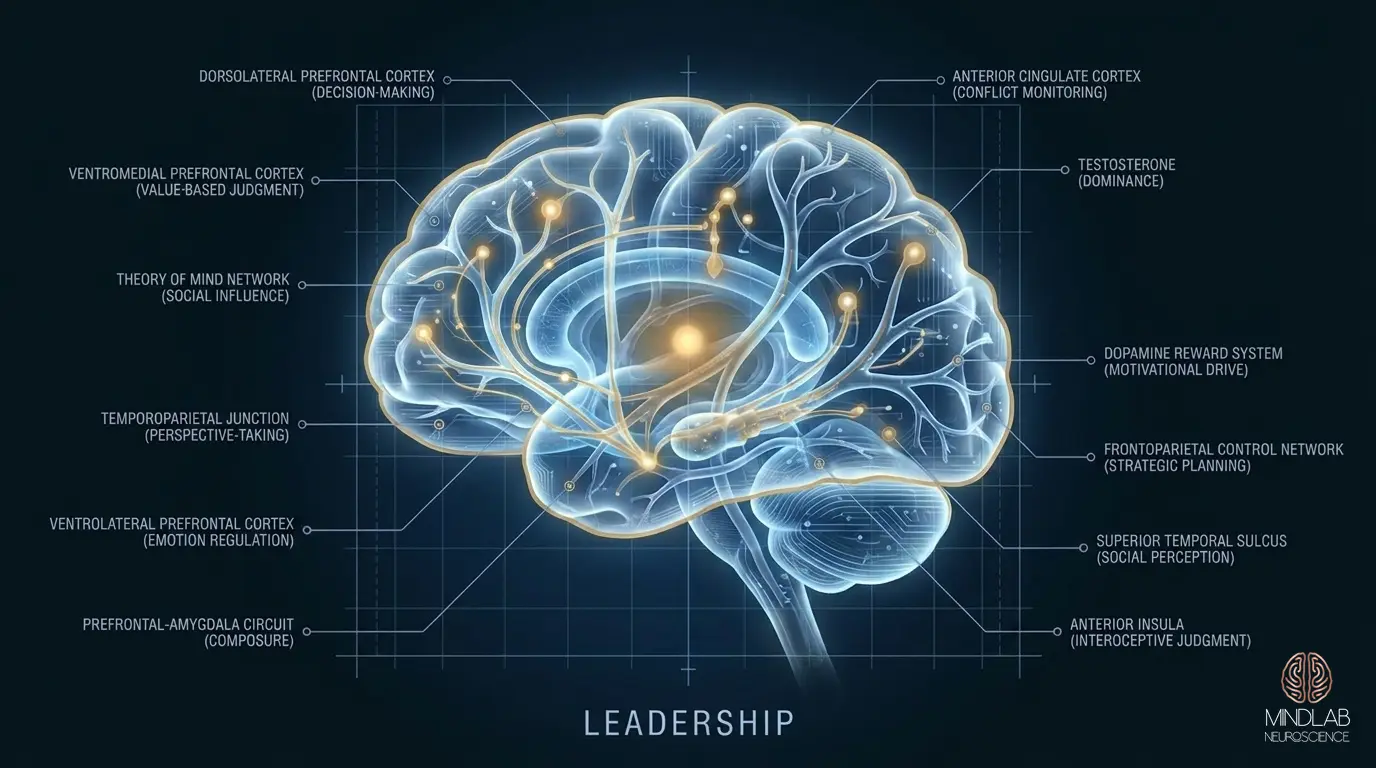Leadership neural diagram