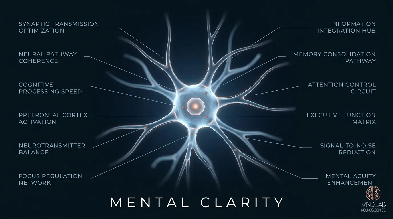 Mental Clarity neural diagram