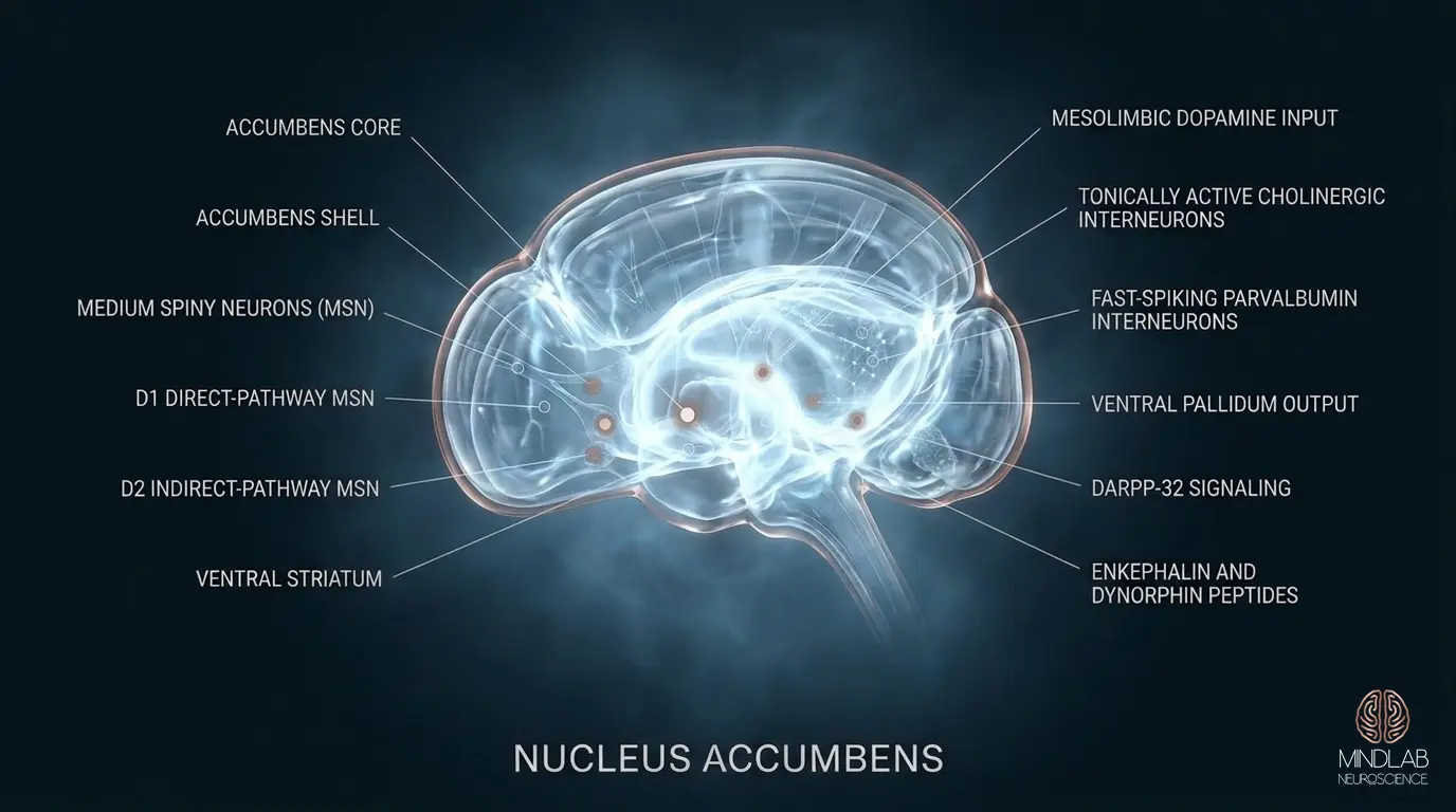 Nucleus Accumbens neural diagram
