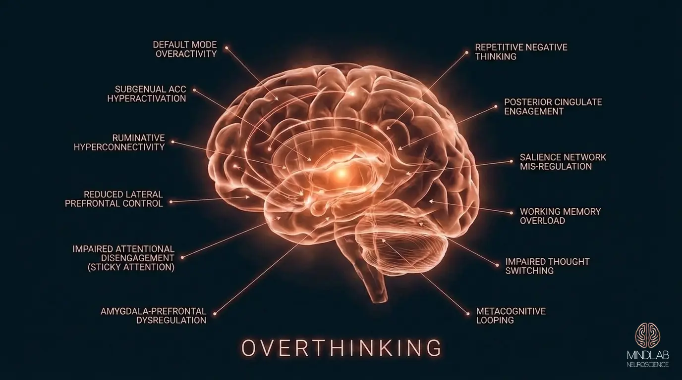 Overthinking neural diagram