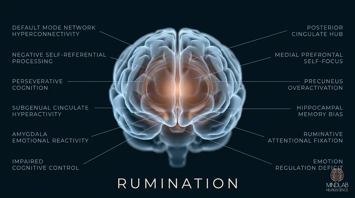 Rumination neural diagram