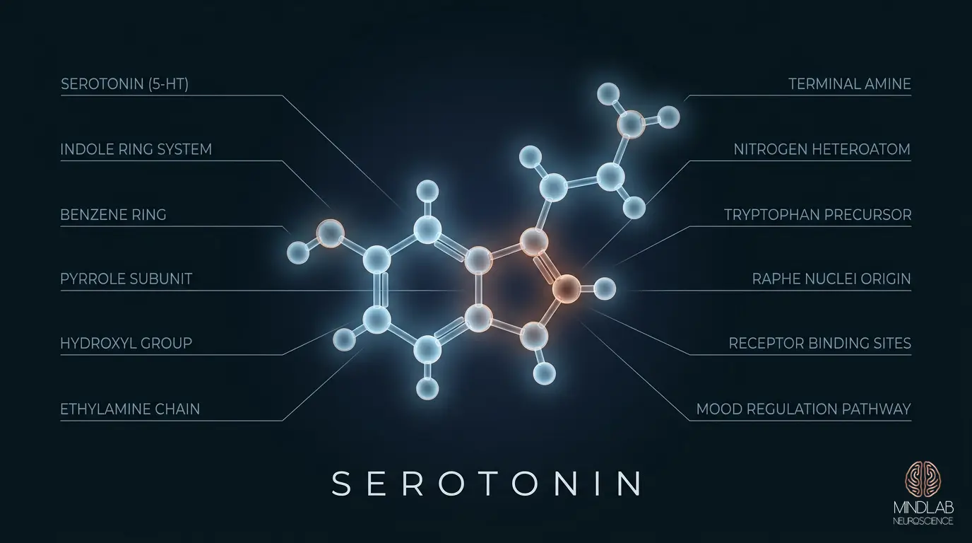 Serotonin neural diagram