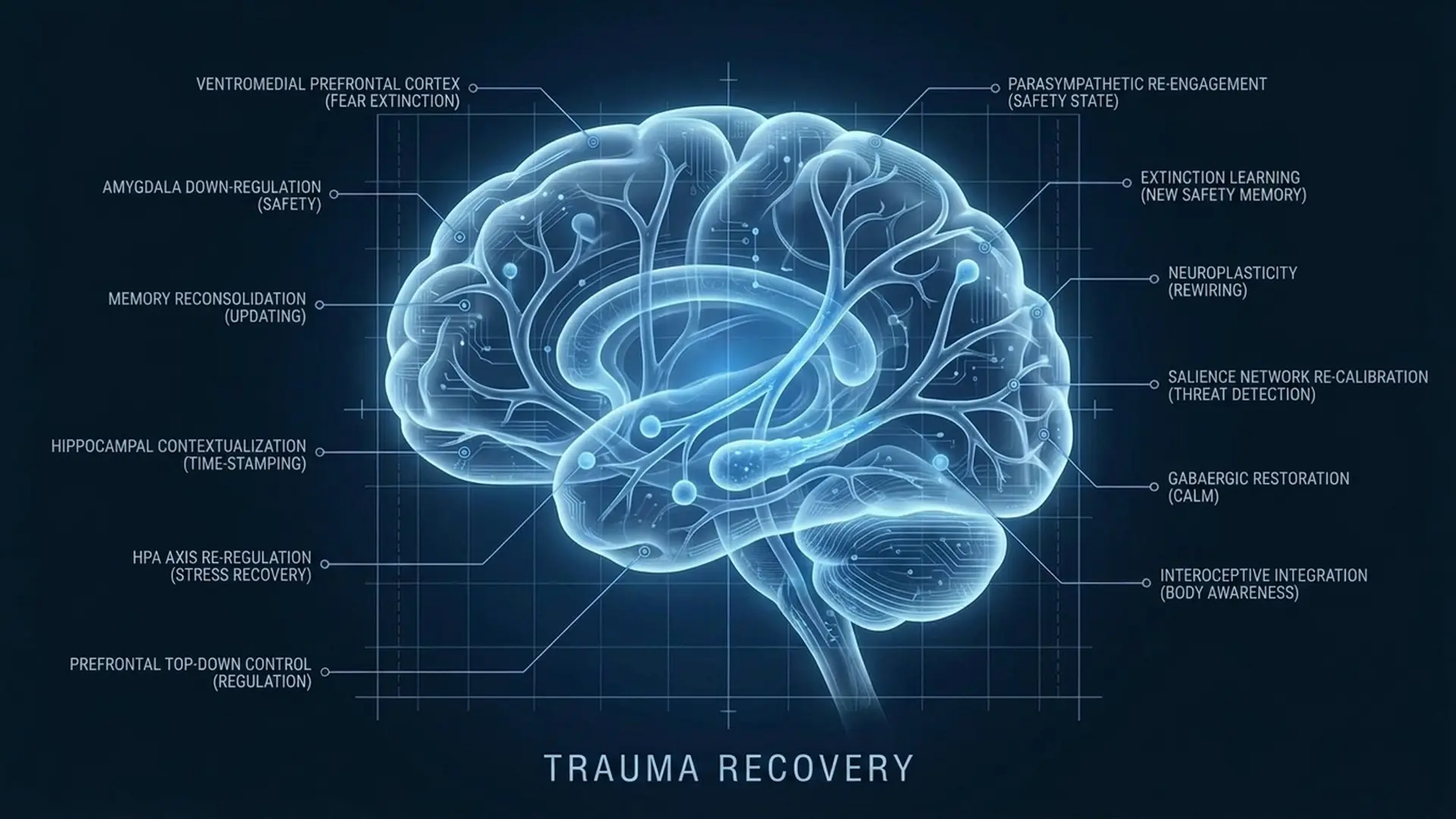 Trauma Recovery neural diagram