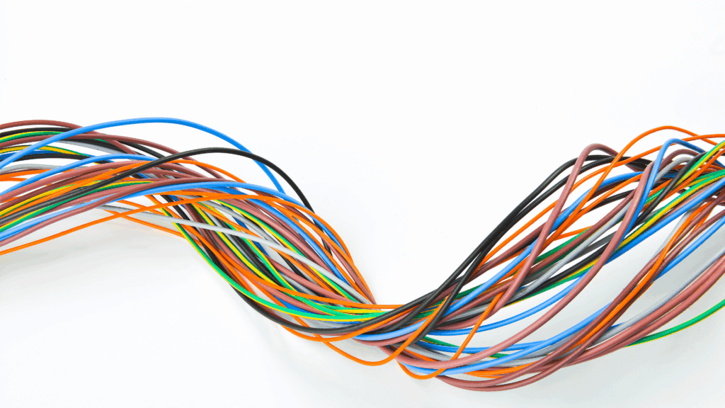 Interconnected multicolored neural pathways representing the complex brain networks underlying the neuroscience of happiness and well-being.







