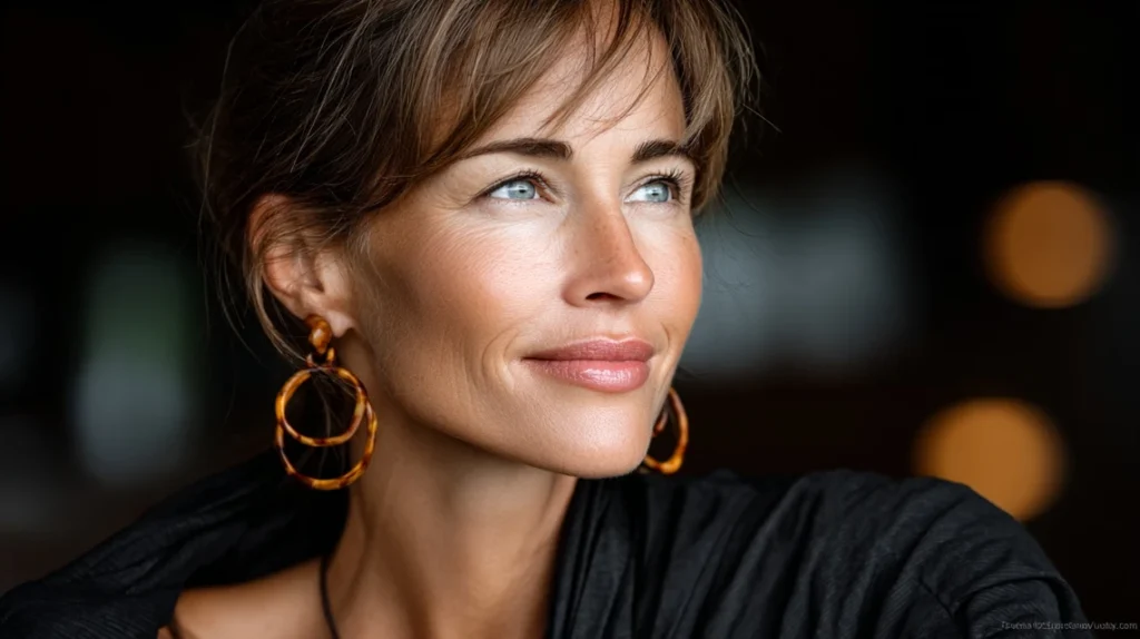 A professional woman with calm expression embodying nervous system healing and resilience after gut-brain axis neuroscience-based coaching transformation.