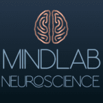MindLAB Neuroscience logo featuring a stylized brain icon above the brand name, used for Q&A sections about the Rewire for Resilience anxious brain workbook. The new downloadable book is titled "Rewire For Resilience."