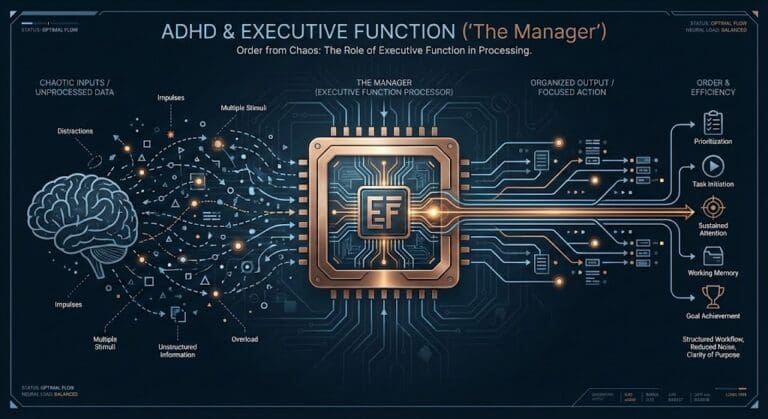 ADHD & Executive Function: Organizing the Chaos.