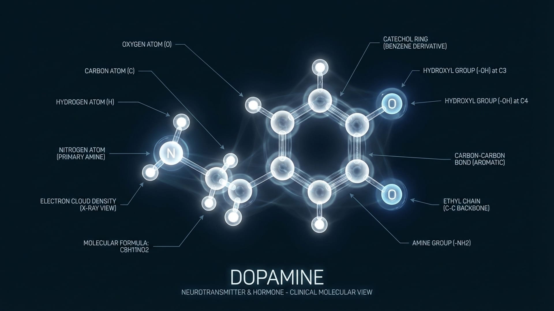 Dopamine neural diagram