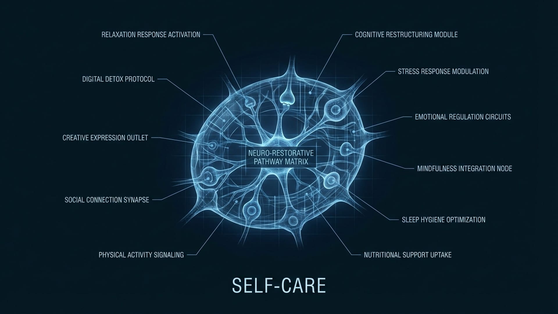 Self-Care neural diagram