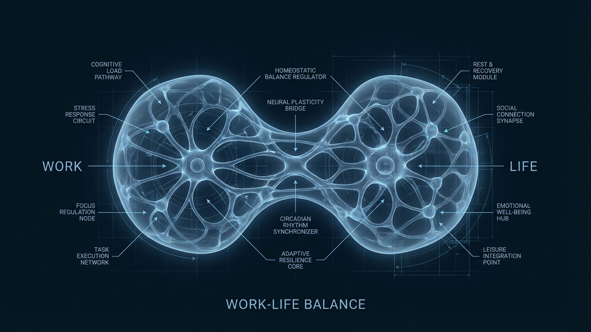 Work-Life Balance neural diagram