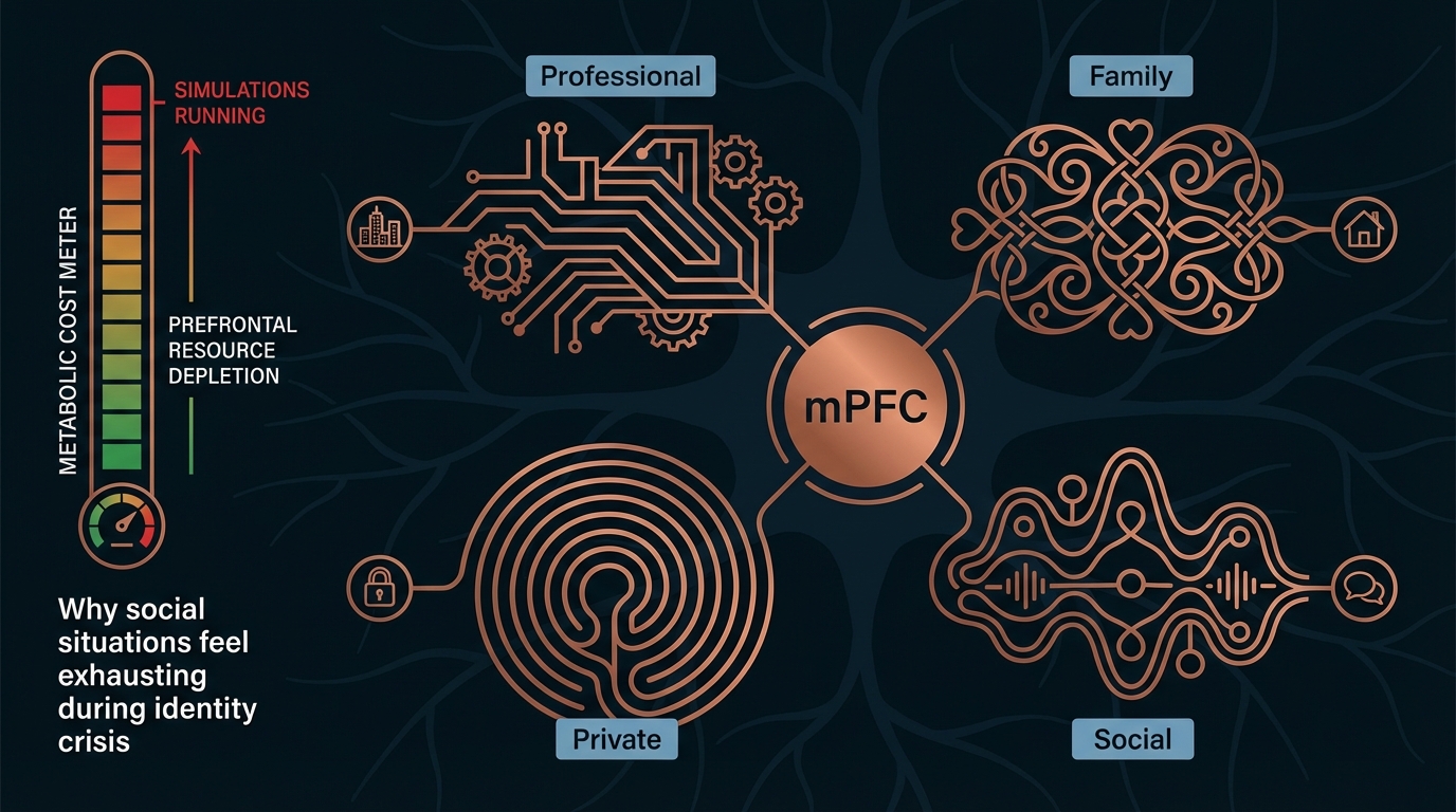 Infographic — the neuroscience of self-identity crisis