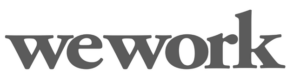 WeWork logo — MindLAB Neuroscience success story featuring negotiation and leadership resilience through neuroplasticity