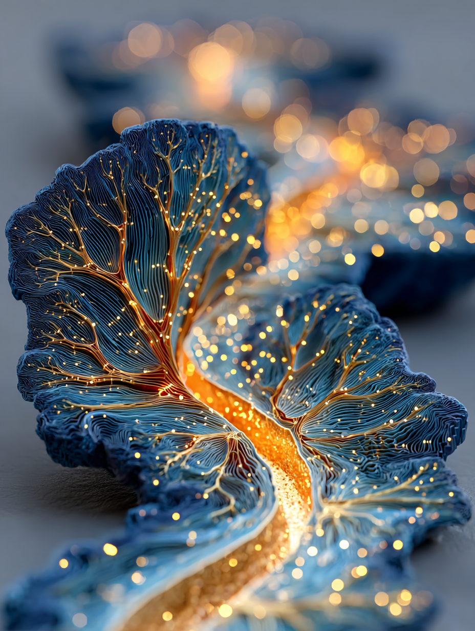 Neural visualization — dopamine menu sustained happiness