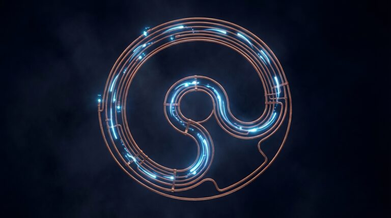 Self-reinforcing copper dopamine circuit spiral with cascading blue reward signals