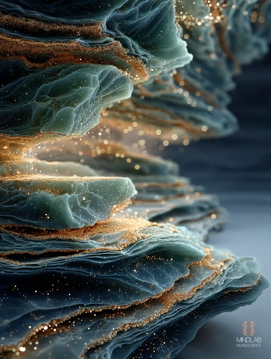 Intimate microscopy close-up of insular cortex tissue – Dr. Sydney Ceruto, MindLAB Neuroscience.