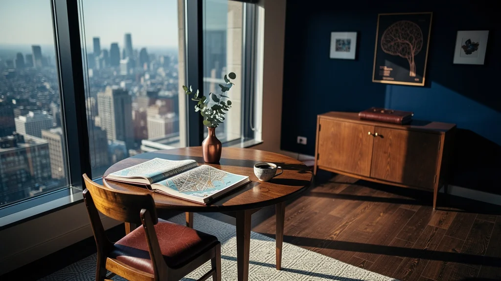 Private morning study identity reconstruction window after divorce quiet space — Dr. Sydney Ceruto, MindLAB Neuroscience.