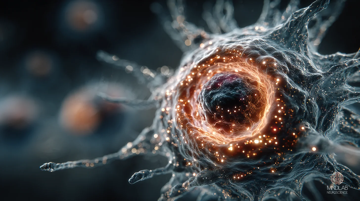 Illustration linking social isolation to an inflammatory immune response in the body